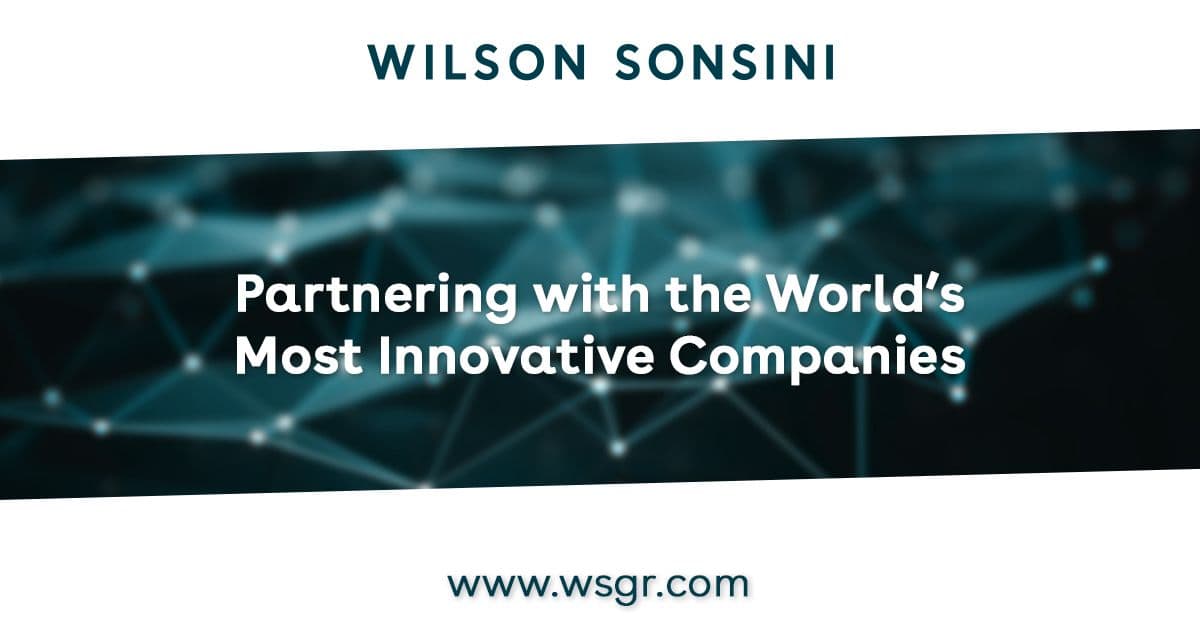 Wilson Sonsini Cover Photo